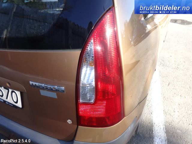 Mazda Premacy 1999-2005 , Motorkode: FP, Girkassekode: 