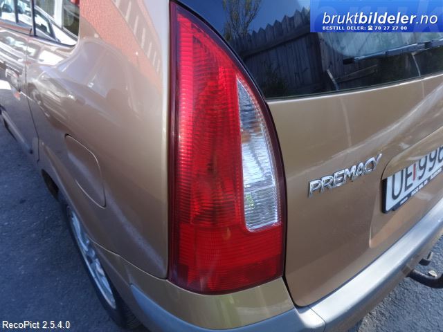 Mazda Premacy 1999-2005 , Motorkode: FP, Girkassekode: 