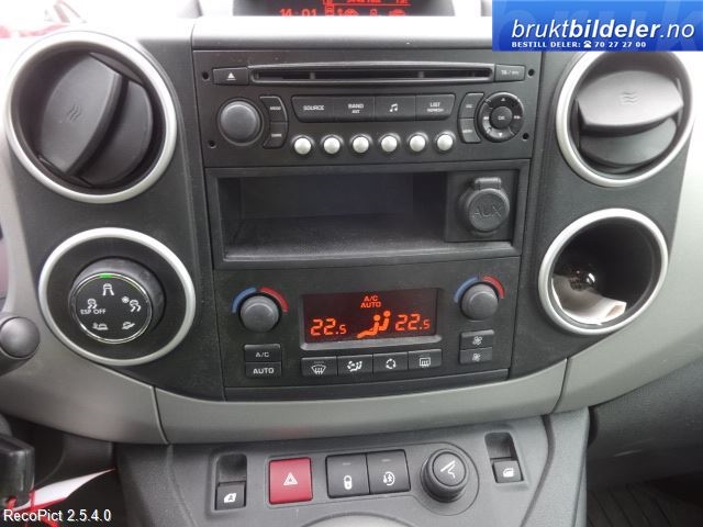 Citroën Berlingo 2008-2015 (Type II, Fase 1) , Motorkode: 9HP, Girkassekode: BE4 L