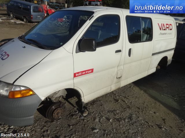 Toyota Hiace 1996-2001 (Fase 1) , Motorkode: 2L, Girkassekode: G55