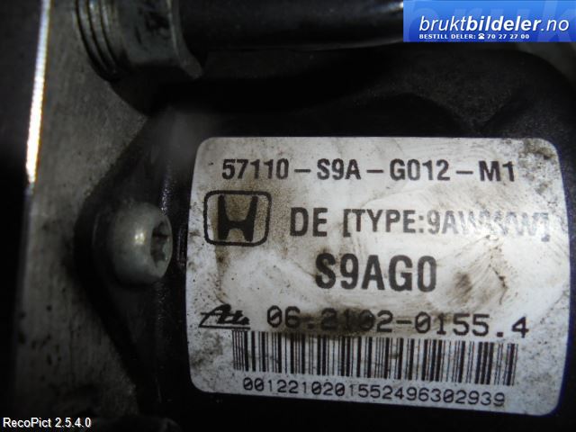 Honda CR-V 2002-2006 (Type II) , Motorkode: K20A4, Girkassekode: 