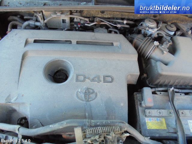 Toyota RAV4 2009-2013 (Type III, Fase 2) , Motorkode: 2AD-FTV, Girkassekode: 