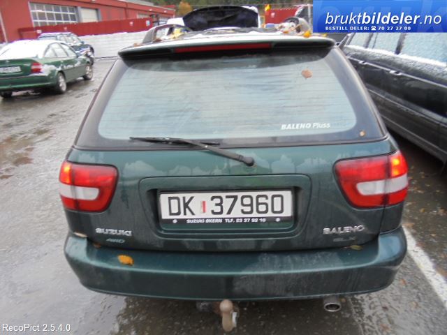 Suzuki Baleno 1999-2003 (Fase 2) , Motorkode: G16B, Girkassekode: 