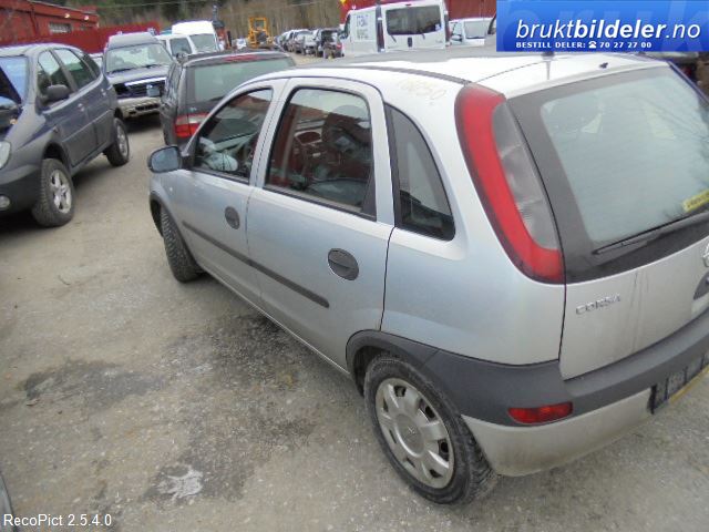 Opel Corsa C 2000-2006 , Motorkode: Z10XE, Girkassekode: