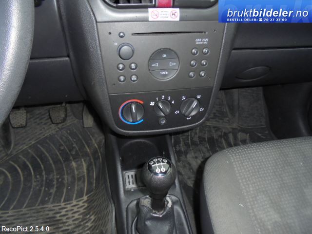 Opel Corsa C 2000-2006 , Motorkode: Z10XE, Girkassekode: