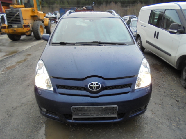 Toyota Verso 2004-2009 (Type II) , Motorkode: 1ZZ-FE, Girkassekode: