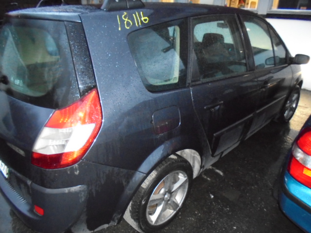 Renault Scenic 2003-2009 (Type II) , Motorkode: K9K-732, Girkassekode: TL4