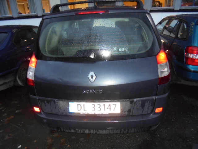Renault Scenic 2003-2009 (Type II) , Motorkode: K9K-732, Girkassekode: TL4