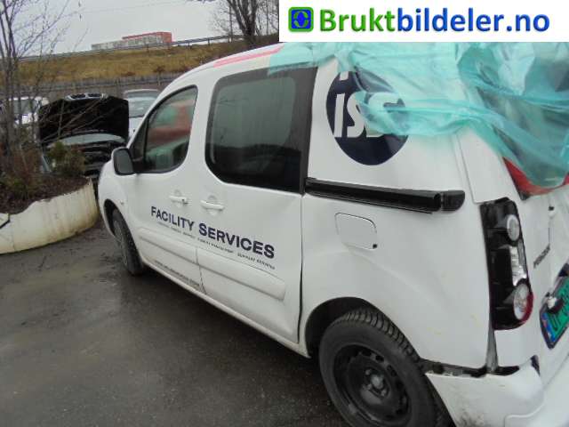 Peugeot Partner 2015-2019 (Type II, Fase 2) , Motorkode: BHY, Girkassekode: 