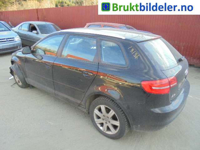 Audi A3 2009-2012 (Type II, Fase 2) , Motorkode: CAYC, Girkassekode: LUB