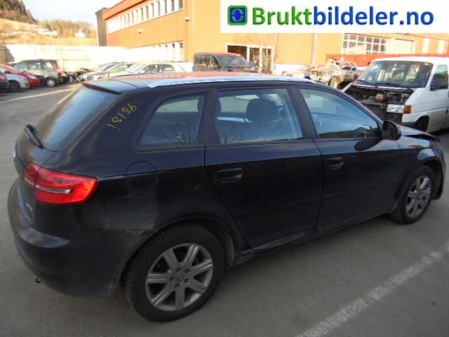 Audi A3 2009-2012 (Type II, Fase 2) , Motorkode: CAYC, Girkassekode: LUB