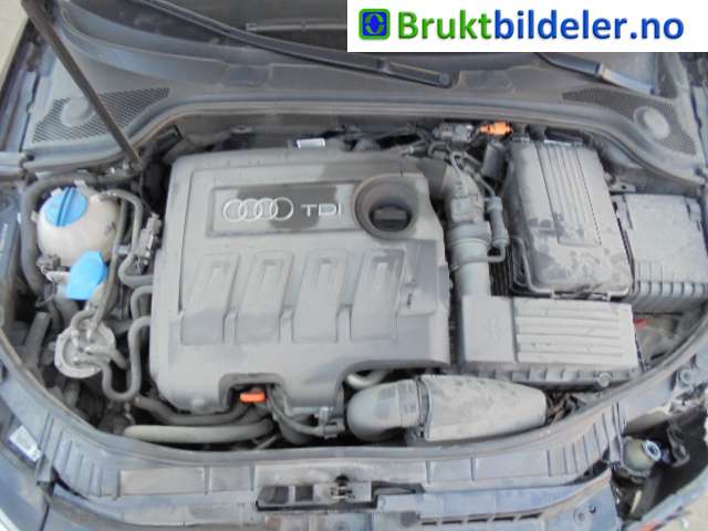 Audi A3 2009-2012 (Type II, Fase 2) , Motorkode: CAYC, Girkassekode: LUB