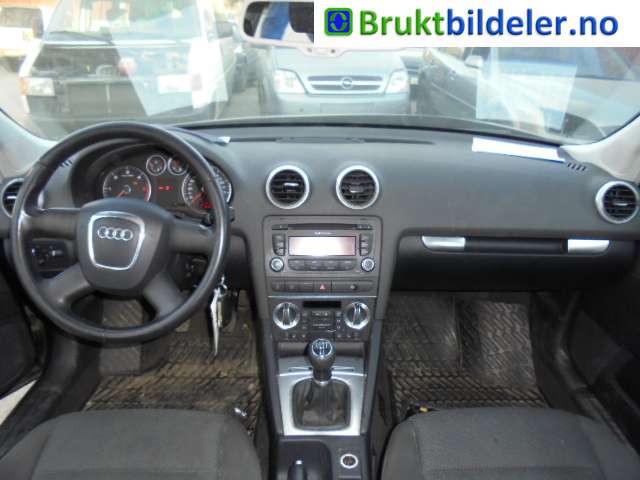Audi A3 2009-2012 (Type II, Fase 2) , Motorkode: CAYC, Girkassekode: LUB