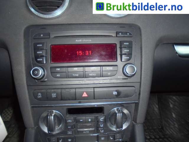 Audi A3 2009-2012 (Type II, Fase 2) , Motorkode: CAYC, Girkassekode: LUB