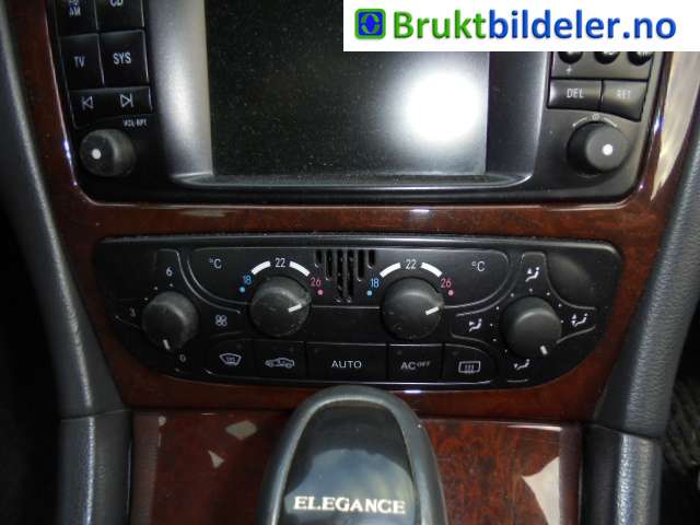 Mercedes C-Klasse 2000-2004 (Fase 1) (W203) (W203), Motorkode: OM611.962, Girkassekode:
