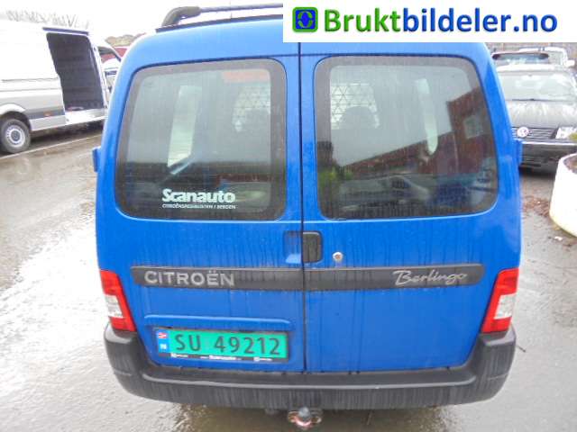 Citroën Berlingo 2002-2008 (Type I, Fase 2) , Motorkode: 9HW, Girkassekode: BE4L