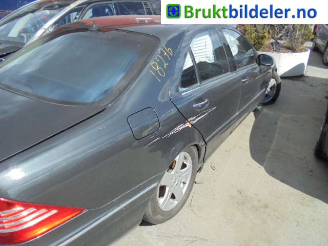 Mercedes S-Klasse 1999-2005 (W220) (W220), Motorkode: M113.960, Girkassekode: 722633-W 5 A 580