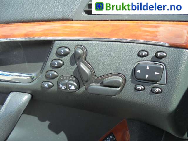 Mercedes S-Klasse 1999-2005 (W220) (W220), Motorkode: M113.960, Girkassekode: 722633-W 5 A 580