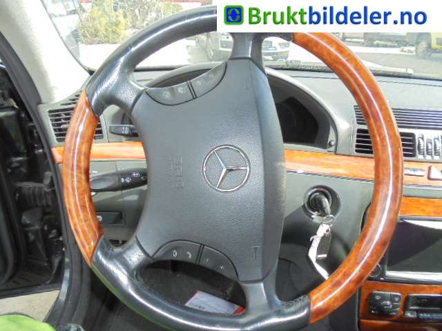 Mercedes S-Klasse 1999-2005 (W220) (W220), Motorkode: M113.960, Girkassekode: 722633-W 5 A 580