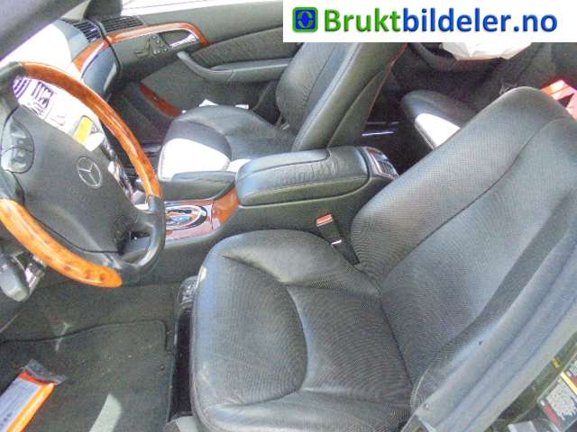 Mercedes S-Klasse 1999-2005 (W220) (W220), Motorkode: M113.960, Girkassekode: 722633-W 5 A 580