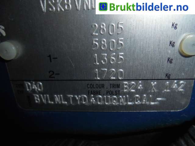Nissan Navara 2005-2010 (Fase 1) (D40) (D40), Motorkode: YD25DDTI, Girkassekode: 
