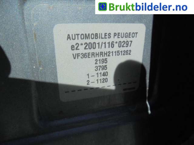 Peugeot 407 2004-2010 , Motorkode: RHR, Girkassekode: ML6CL