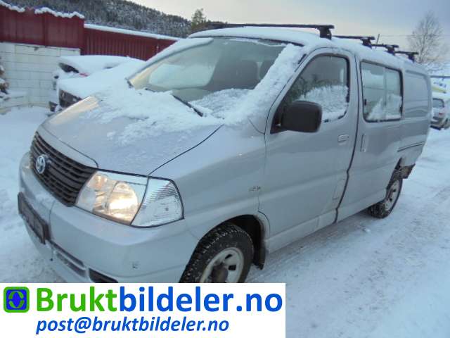 Toyota Hiace 2007-2012 (Fase 3) , Motorkode: 2KD-FTV, Girkassekode: 
