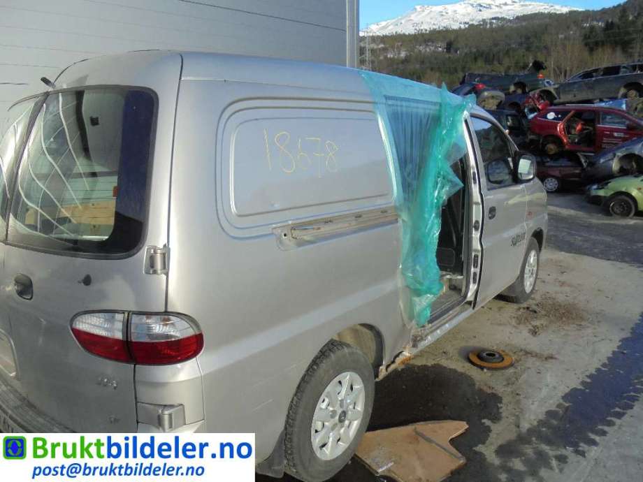 Hyundai H-1 1998-2005 (Type I, Fase 1) , Motorkode: D4BH, Girkassekode: