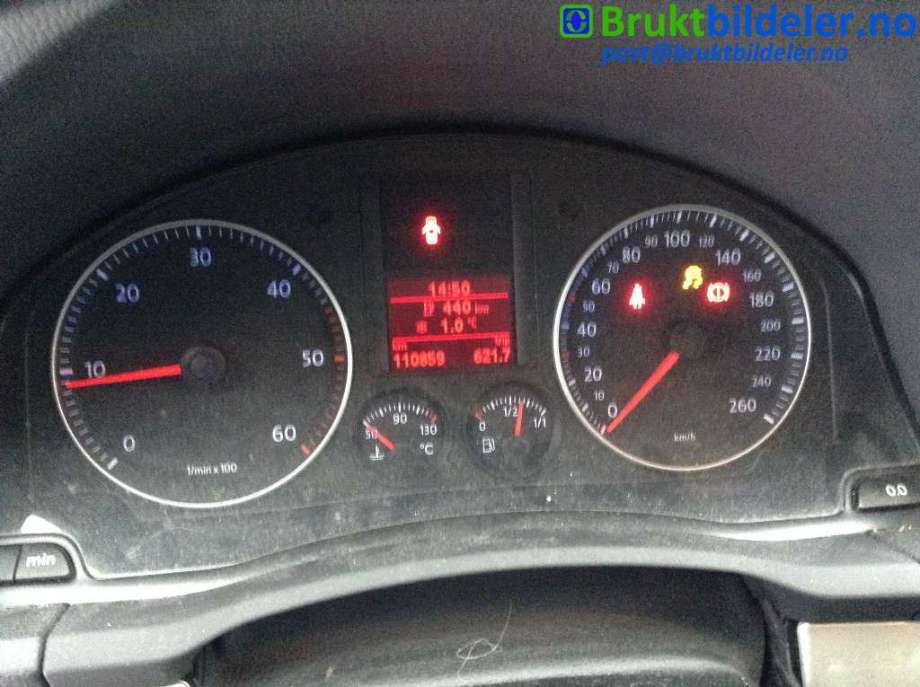 VW Golf V, Combi 2003-2008 , Motorkode: BKC;BXE, Girkassekode: JCR