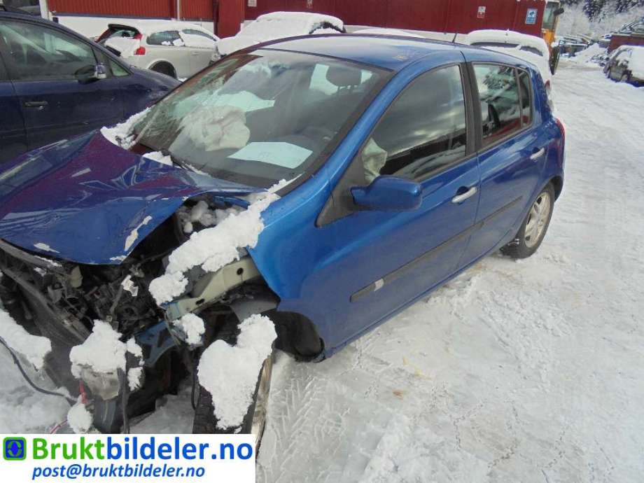 Renault Clio 2006-2009 (Type III, Fase 1) , Motorkode: K9K-768, Girkassekode: JH3