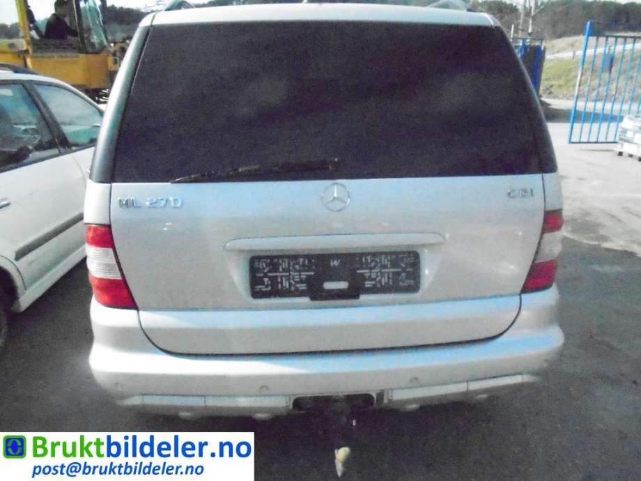 Mercedes ML 1997-2005 (W163) (W163), Motorkode: OM612.963, Girkassekode: 722661