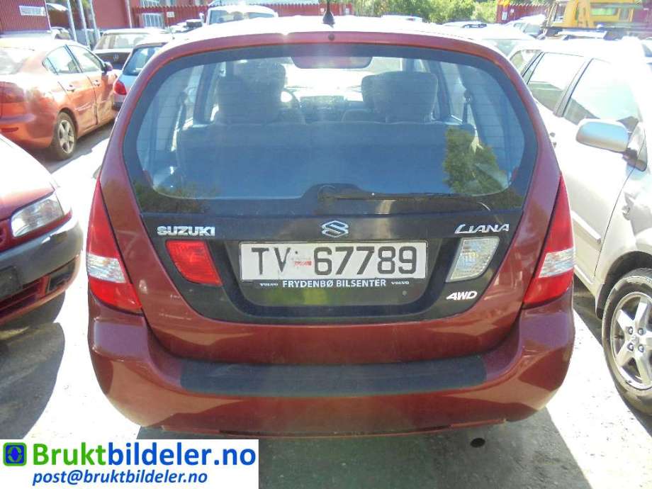 Suzuki Liana 2001-2004 (Fase 1) , Motorkode: M16A, Girkassekode: 