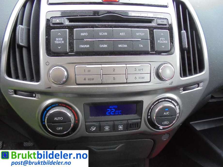 Hyundai i20 2009-2014 (Type I) , Motorkode: G4LA, Girkassekode: PBT1