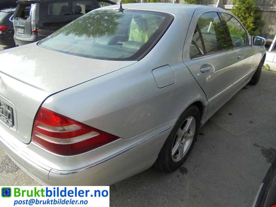 Mercedes S-Klasse 1999-2005 (W220) (W220), Motorkode: M112.944, Girkassekode: 722618-W 5 A 330