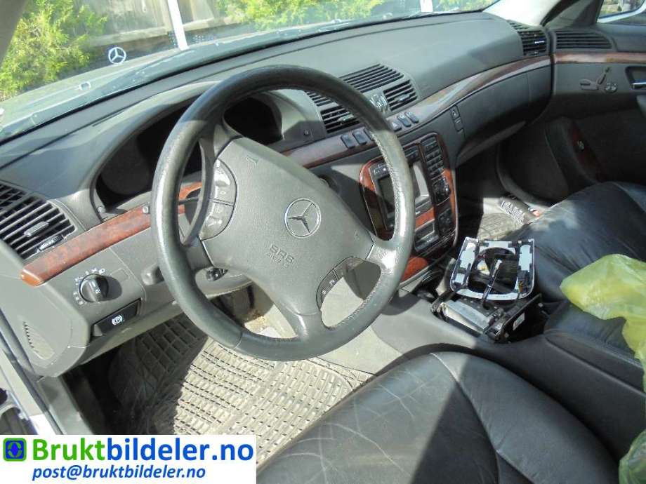 Mercedes S-Klasse 1999-2005 (W220) (W220), Motorkode: M112.944, Girkassekode: 722618-W 5 A 330