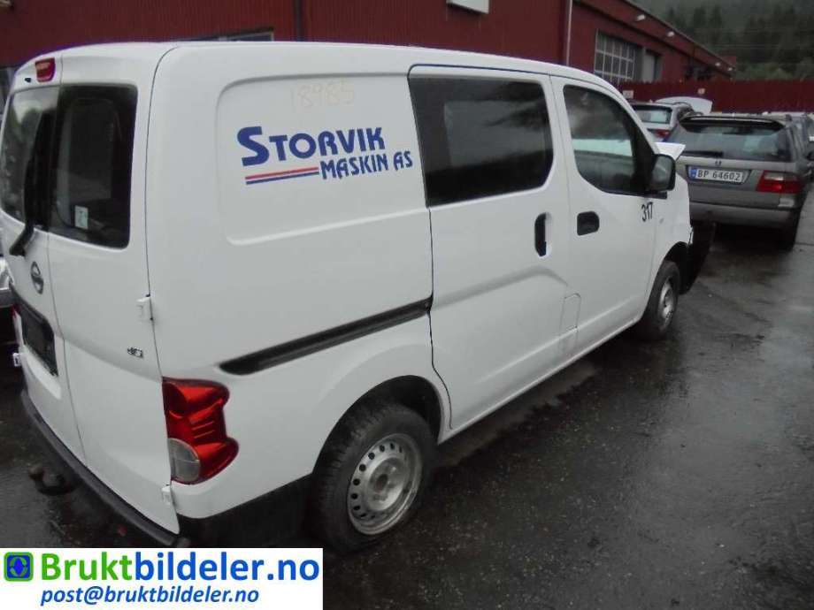 Nissan NV200 2010-2019 , Motorkode: K9K, Girkassekode: 5MT