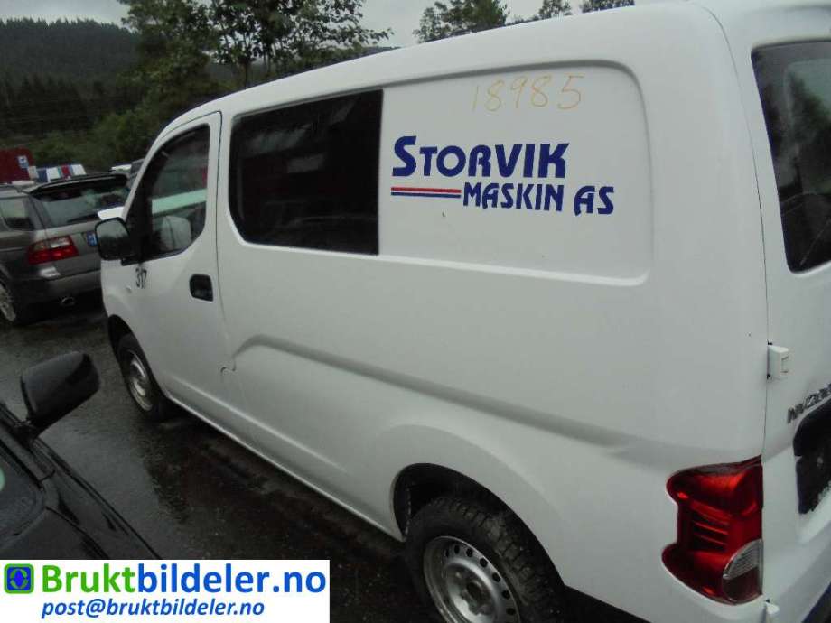 Nissan NV200 2010-2019 , Motorkode: K9K, Girkassekode: 5MT