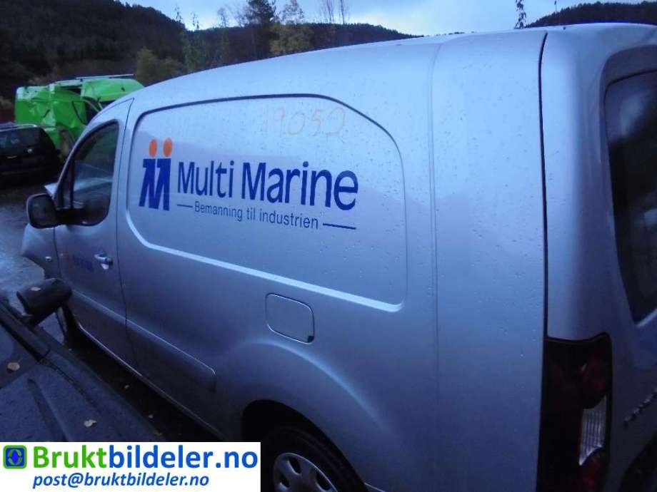 Peugeot Partner 2008-2015 (Type II, Fase 1) , Motorkode: 9HF, Girkassekode: 