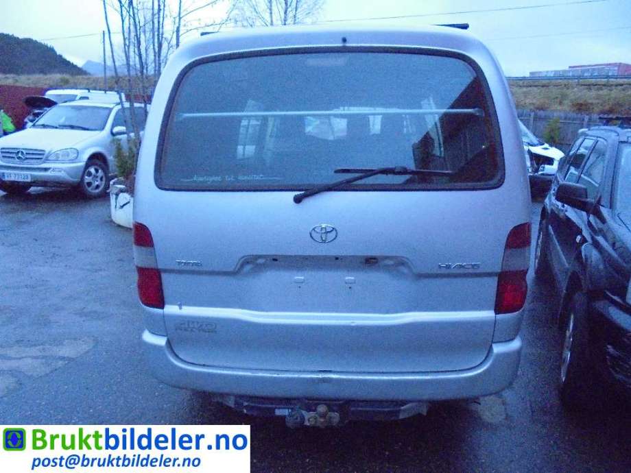 Toyota Hiace 2007-2012 (Fase 3) , Motorkode: 2KD-FTV, Girkassekode: 