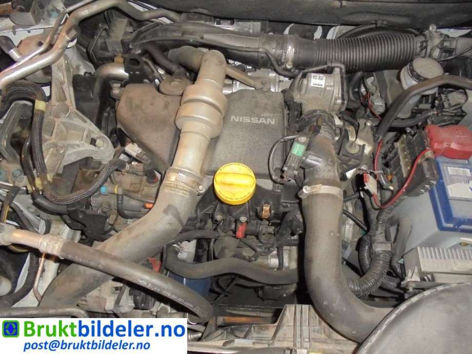 Nissan Qashqai 2010-2014 (Type I, Fase 2) , Motorkode: K9K, Girkassekode: 