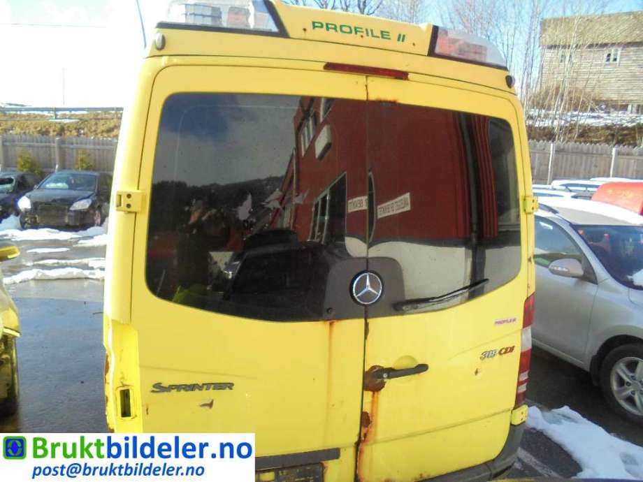 Mercedes Sprinter 2006-2013 (Fase 1) (906) (906), Motorkode: OM642.992, Girkassekode: AUT
