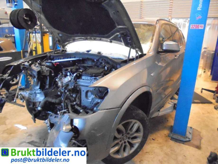 BMW X3 2010-2017 (F25) (F25), Motorkode: B47-D20A, Girkassekode: 