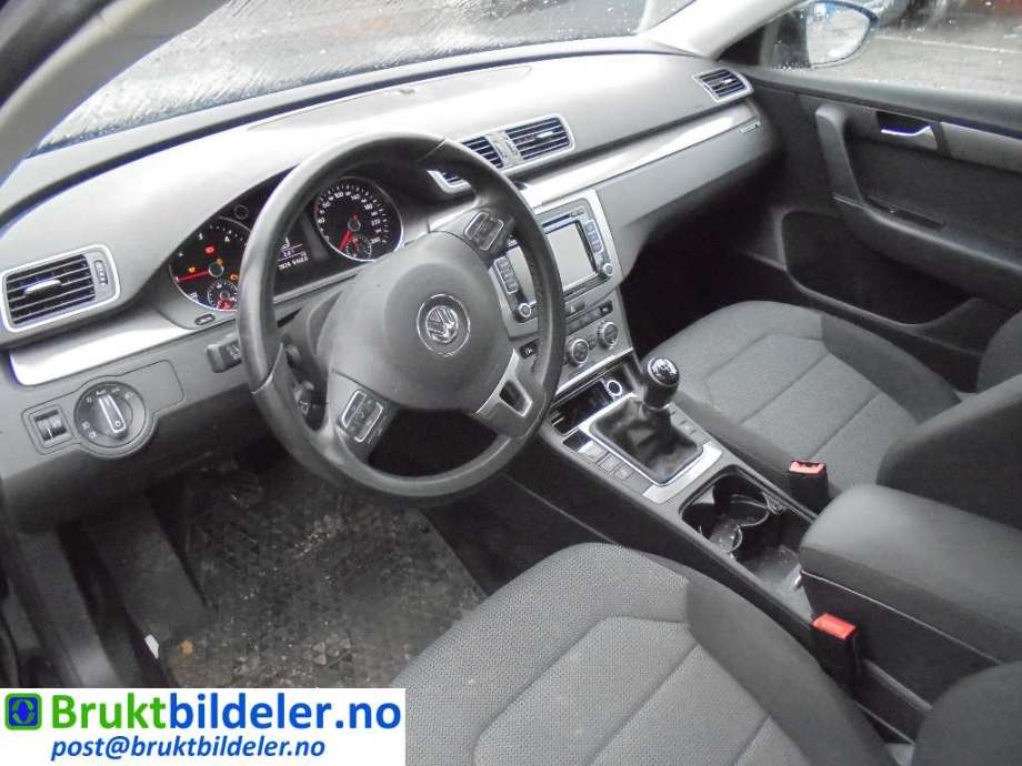 VW Passat 2011-2015 (B7) (B7), Motorkode: CAYC, Girkassekode: RTD