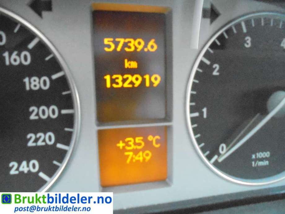 Mercedes B-Klasse 2005-2008 (Fase 1) (W245) (W245), Motorkode: M266.920, Girkassekode: 