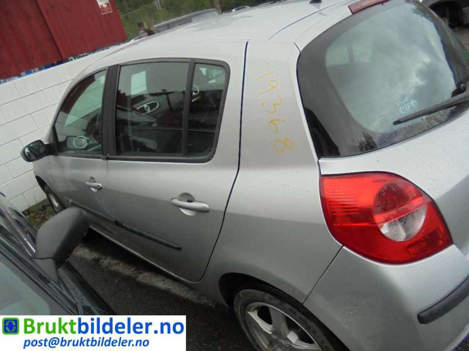Renault Clio 2006-2009 (Type III, Fase 1) , Motorkode: D4F-764, Girkassekode: GÅEN GEARKASSE
