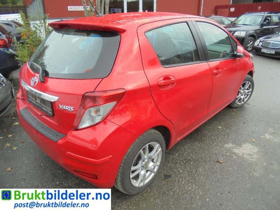 Toyota Yaris 2012-2014 (Type III, Fase 1) , Motorkode: 1KR-FE, Girkassekode: C551