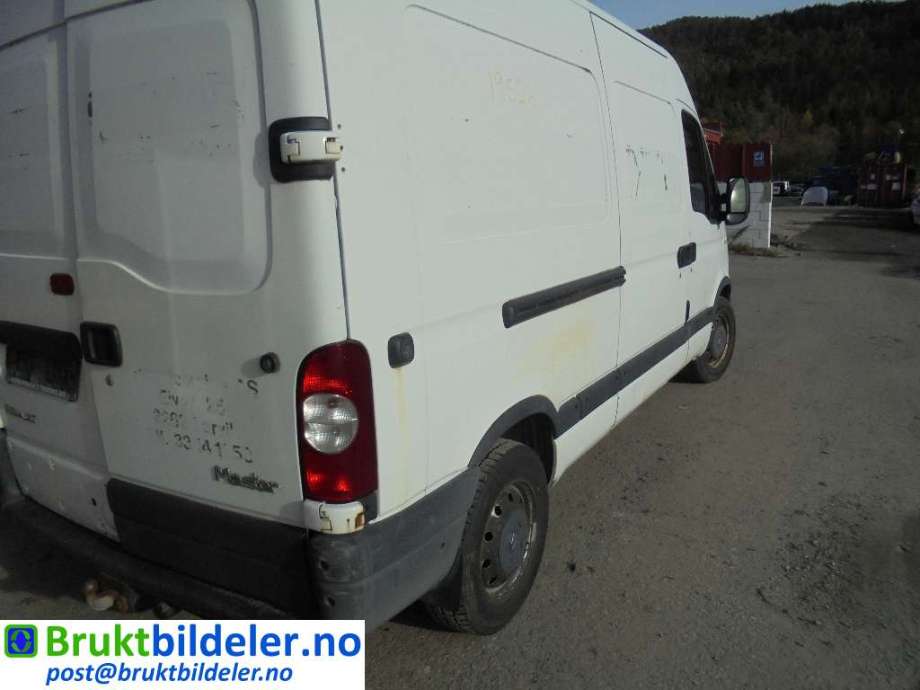 Renault Master 2002-2010 (Type II, Fase 2) , Motorkode: G9U-750;G9U-751, Girkassekode: 