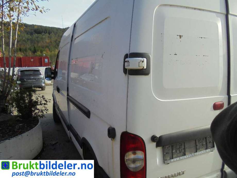 Renault Master 2002-2010 (Type II, Fase 2) , Motorkode: G9U-750;G9U-751, Girkassekode: 