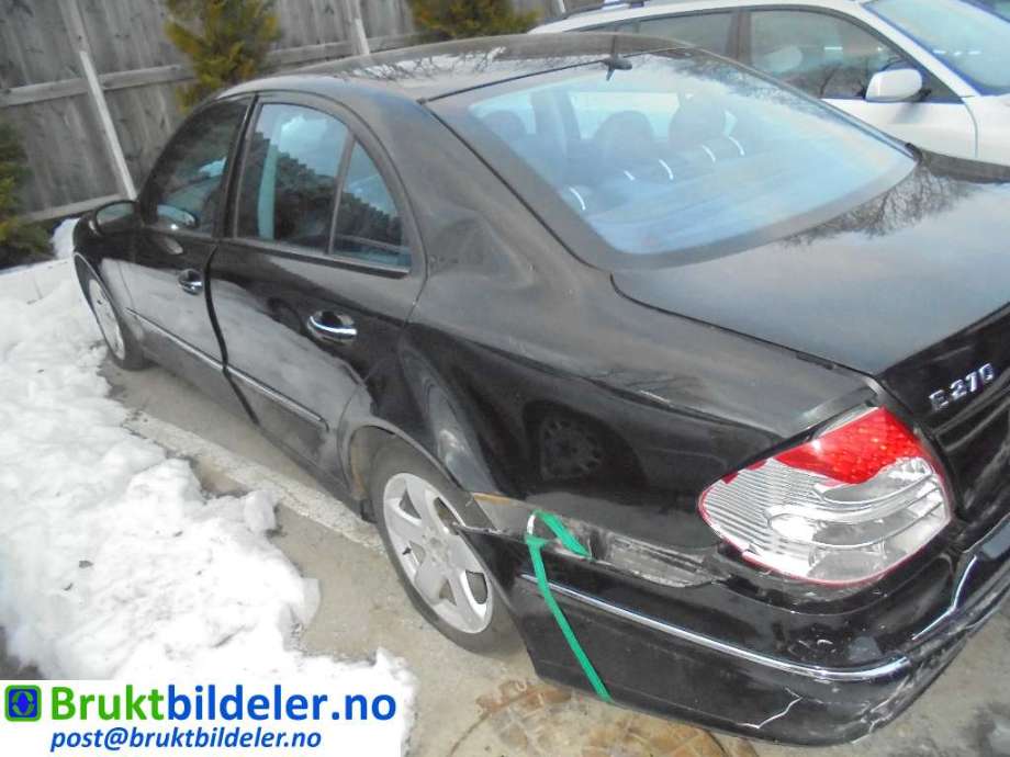 Mercedes E-Klasse 2002-2006 (Fase 1) (W211) (W211), Motorkode: OM647.961, Girkassekode: 