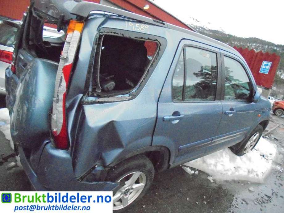 Honda CR-V 2002-2006 (Type II) , Motorkode: K20A4, Girkassekode: 